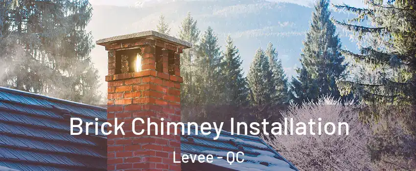  Brick Chimney Installation Levee - QC