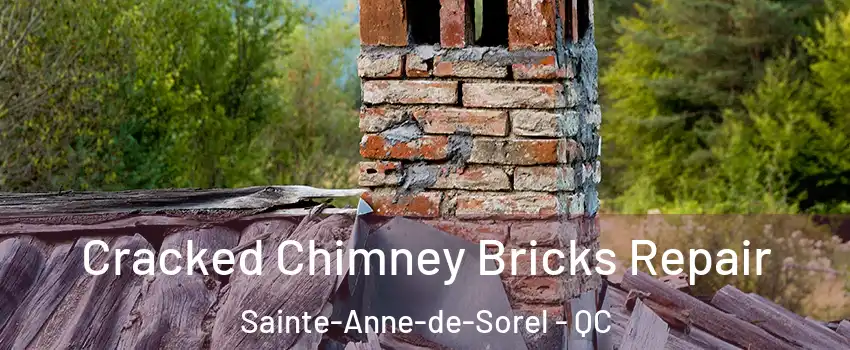 Cracked Chimney Bricks Repair Sainte-Anne-de-Sorel - QC
