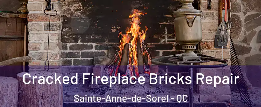  Cracked Fireplace Bricks Repair Sainte-Anne-de-Sorel - QC