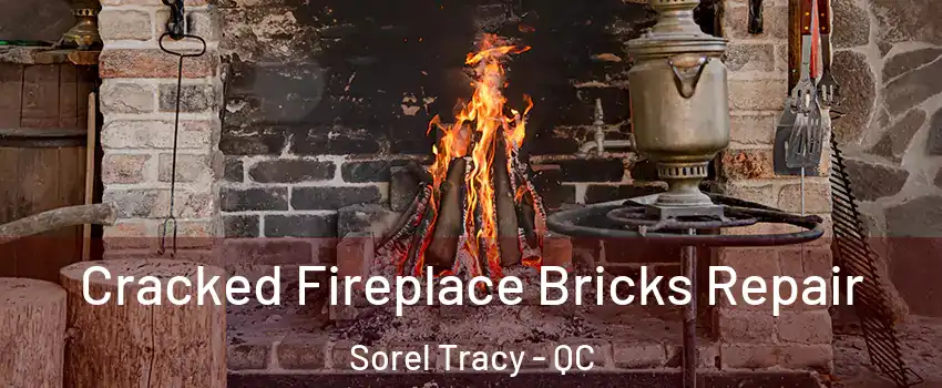  Cracked Fireplace Bricks Repair Sorel Tracy - QC