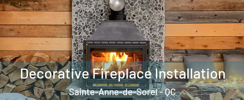  Decorative Fireplace Installation Sainte-Anne-de-Sorel - QC
