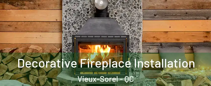  Decorative Fireplace Installation Vieux-Sorel - QC