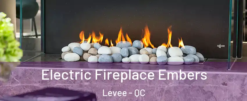  Electric Fireplace Embers Levee - QC