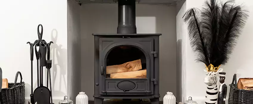 Thelin Hearth Products Providence Pellet Insert Fireplace Installation in Sorel Tracy, QC