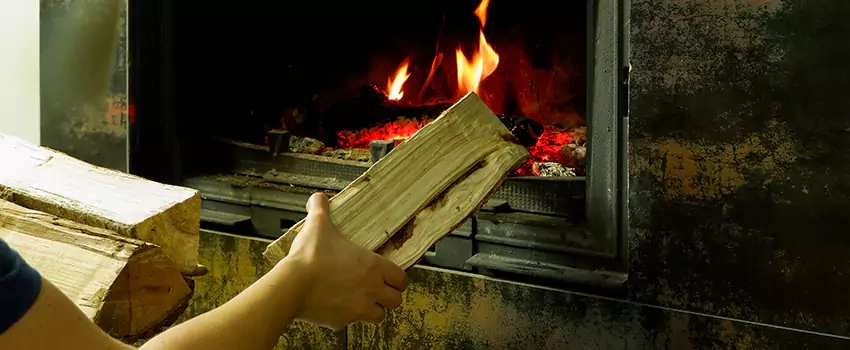 Wood Stove Heat Resistant Wall Repair in Sorel Tracy, Quebec