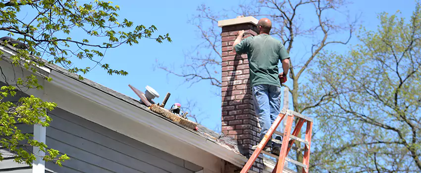 Chimney Crown Repair in Levee, Quebec