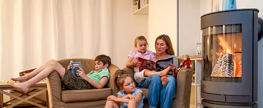 Outdoor Morso Fireplace Broken Screen Replacement in Sorel Tracy, Quebec