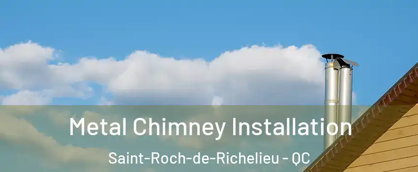  Metal Chimney Installation Saint-Roch-de-Richelieu - QC